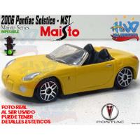Hot Wheels Usado Hwargento 2006 Pontiac Solstice - Mst N6163 segunda mano  Argentina