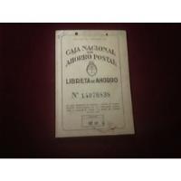 Libreta Ahorro Caja Nacional De Ahorro Postal 10 Estampillas segunda mano  Argentina