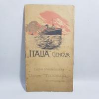 Antigua Cia Naviera Italia 1911 Pasaje Mag 61015 segunda mano  Argentina