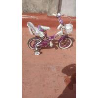 Usado, Bicicleta Infantil Aurorita R16 Color Violeta segunda mano  Argentina