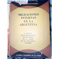 Migraciones Yerba Mate Problema Agrario Pio Monteagudo, usado segunda mano  Argentina