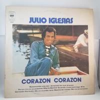 Julio Iglesias - Corazon Corazon - Vinilo Lp - Mb+ segunda mano  Argentina