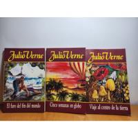 Obras Completas 3 Libros Julio Verne Editorial Antartica segunda mano  Argentina