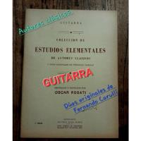 Guitarra Estudios De Autores Clásicos Y Dúos Carulli Rosati  segunda mano  Argentina