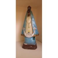 Virgen Estatua Negra Ceramica , usado segunda mano  Argentina