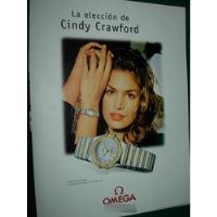 Cindy Crawford Reloj Omega Constellation Acero Oro Clipping segunda mano  Argentina