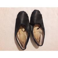 Zapatillas De Baile Negras (muy Poco Uso) - Talle 9, usado segunda mano  Argentina