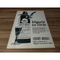 (pe293) Publicidad Fernet Branca segunda mano  Argentina