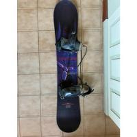 Kit Snowboard Tabla (153x25cm) + Agarres + Botas (talle 43) segunda mano  Argentina