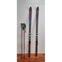 Tablas De Ski Esqui K2 170 Fijaciones Salomón Bastones Scott segunda mano  Argentina