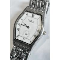 Reloj Le Roy Leroy Quartz Número Romano 35 Mm X 30 Mm, usado segunda mano  Argentina