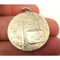 Medalla Antigua Club Español Caba 1908 Horta Arq. Folkers segunda mano  Argentina
