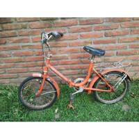 Usado, Antigua Bicicleta Plegable Rodado 12 segunda mano  Argentina