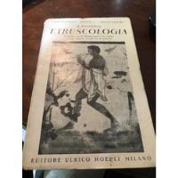 Libro Etruscologia segunda mano  Argentina