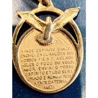 Dije Medalla Religiosa Baño Oro Espiritu Santo Paloma Amen, usado segunda mano  Argentina