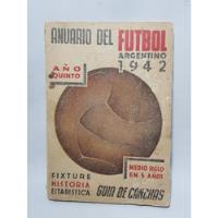 Antiguo Anuario Del Fútbol Argentino 1942 Fixture Mag 57954 segunda mano  Argentina