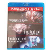 Resident Evil Vendetta + Damnation + Degeneration Blu-ray, usado segunda mano  Argentina