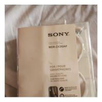 Auriculares Sony Zx Series Mdr-zx310 White, usado segunda mano  Argentina