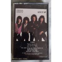 Usado, Kiss Lick It Up Cassette Rca Usa Impecable 1983 Rareza! segunda mano  Argentina