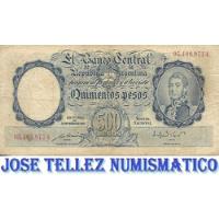Bottero 2094 $ 500 Moneda Nacional Serie A Bueno Palermo segunda mano  Argentina