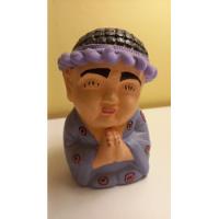 Buda En Ceramica Violeta  segunda mano  Argentina