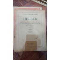 Heller Veinticinco Estudios Para Piano Editorial Ricordi, usado segunda mano  Argentina