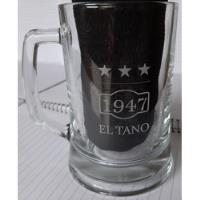 Usado, Vaso Cervecero Vidrio El Tano 1947 segunda mano  Argentina