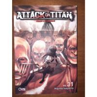 Manga De Attack Of Titan- Shingeki No Kyojin Tomo 31 Ovni, usado segunda mano  Argentina
