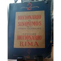 Diccionario De Sinonimos De La Lengua Castellana, usado segunda mano  Argentina