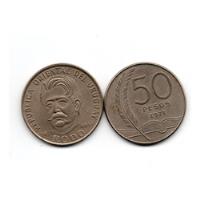 Uruguay Moneda 50 Pesos Año 1971 Km#58 Conmemorativa Rodo segunda mano  Argentina