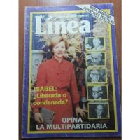 Revista Linea N°13  Agosto De 1981  Isabel segunda mano  Argentina