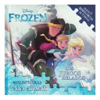 Frozen Disney Los Juegos Helados - Tapa Dura + 3 Puzzle segunda mano  Argentina