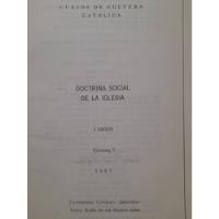 Doctrina Social De La Iglesia Cursos De Cultura Uca E1 segunda mano  Argentina
