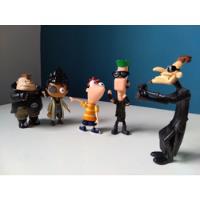 Muñecos Phineas, Ferb Y Otros X 5 (disney Jakks) 2011, usado segunda mano  Argentina