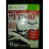 Juego Físico Xbox 360 Batman Arkham City Tienda Xbox One  segunda mano  Argentina