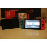 Nintendo Switch Color Rojo Neon, Azul Neon Y Negro. segunda mano  Argentina