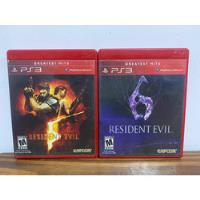 Combo Resident Evil 5 Y 6 Ps3 Fisico Usado, usado segunda mano  Argentina