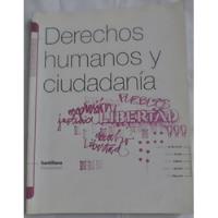 Derechos Humanos Y Ciudadanía Santillana Perspectivas  segunda mano  Argentina