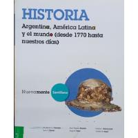 Usado, Historia - Nuevamente - Santillana - segunda mano  Argentina