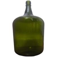 Botellón Damajuana Antiguo De 5 Lts Verde Olivo, usado segunda mano  Argentina