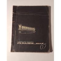 Manual Catalogo De Repuestos Rambler 1965, usado segunda mano  Argentina