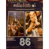 Anuario Revista Solo Futbol 1986 - Argentina Campeon Mundial segunda mano  Argentina