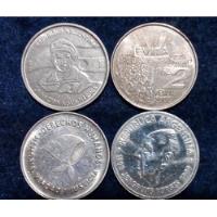 Usado, Monedas Argentina Conmemorativas De 2$. Lote X 4 Unid segunda mano  Argentina