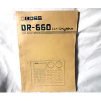 Manual De Usuario - Boss Dr-660 Dr Rhyhtm - Caja De Ritmos segunda mano  Argentina