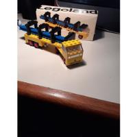 Usado, Legoland Camion Semi Remolque Con Carga De 4 Vigas Y Caja  segunda mano  Argentina