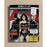 Batman V Superman Ultimate Ed 4k Ultra Hd + Blu-ray Original segunda mano  Argentina