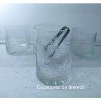 Usado,  Vasos De Cristal Tallado Antiguo (whisky) segunda mano  Argentina