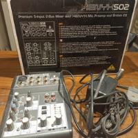 Consola Mixer Behringer 502 Xenyx  segunda mano  Argentina
