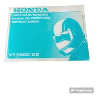 Manual De Usuario Honda Vt 750 / C2  Shadow segunda mano  Argentina