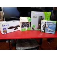 Usado, Xbox 360 Slim 250gb Rgh Con 2 Controles, Kinect Y Auricular segunda mano  Argentina